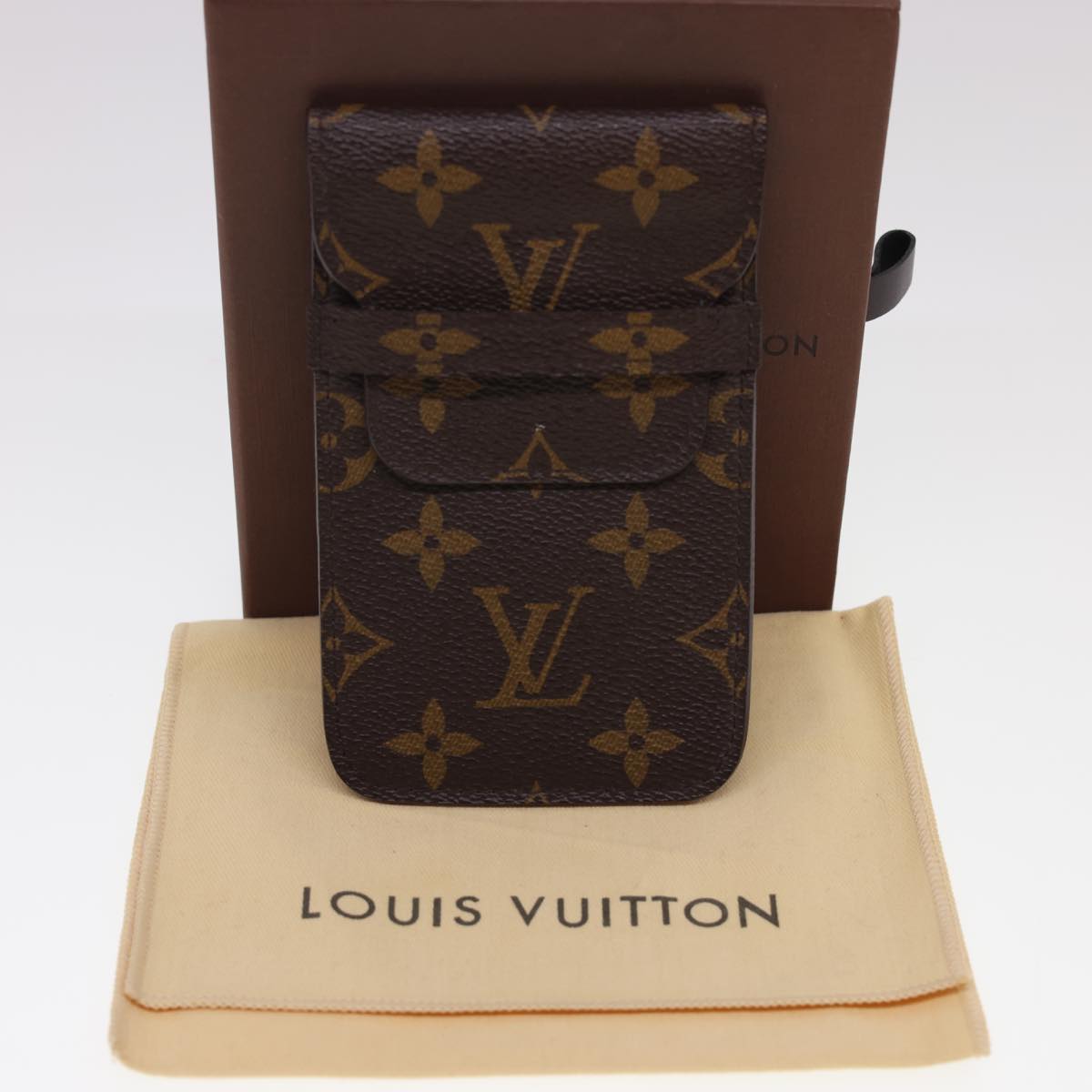 LOUIS VUITTON Monogram Smartphone Soft Case M60373 LV Auth 40123