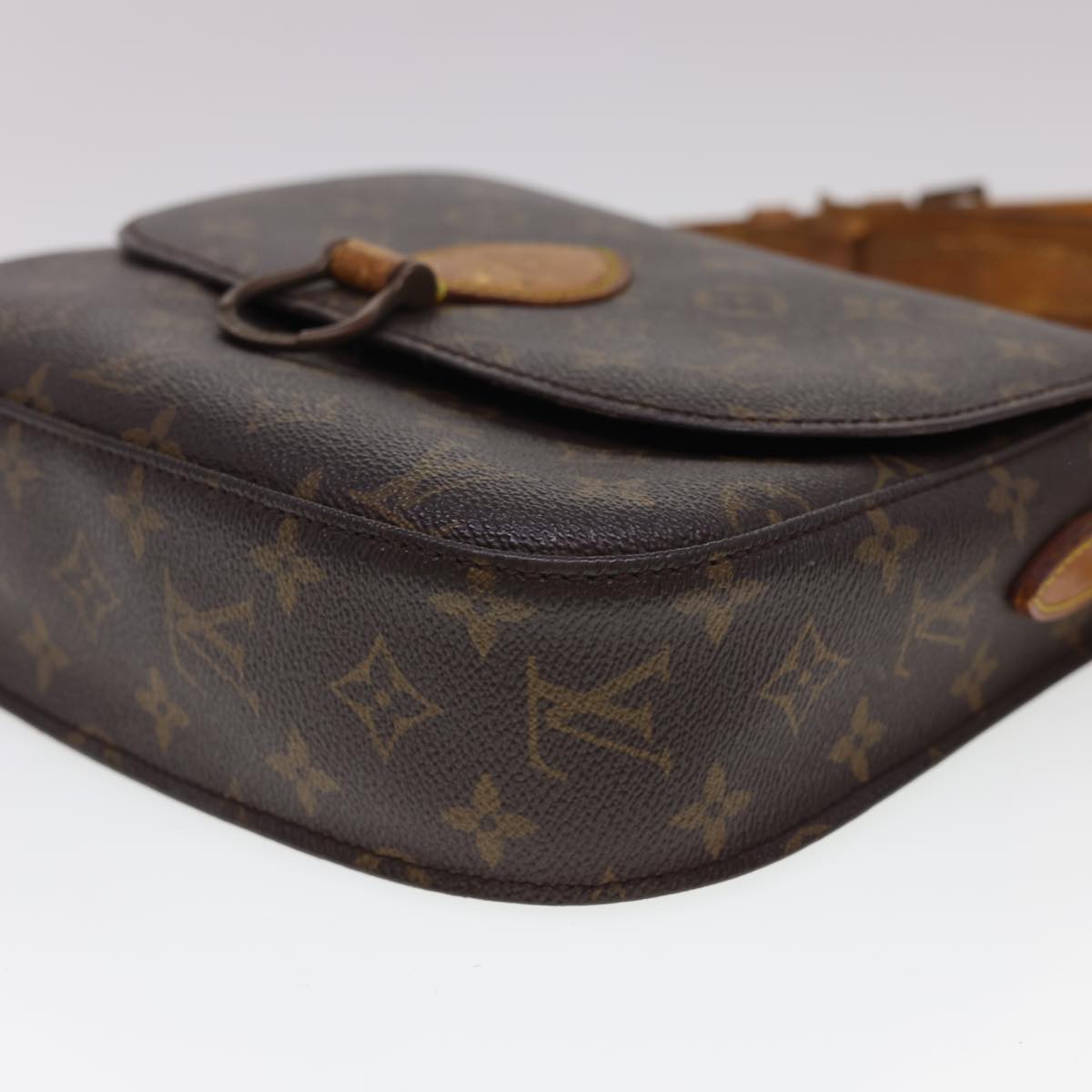 LOUIS VUITTON Monogram Saint Cloud GM Shoulder Bag M51242 LV Auth 40128