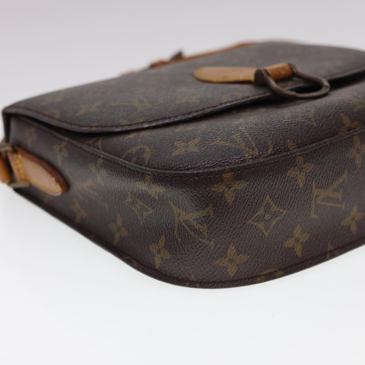 LOUIS VUITTON Monogram Saint Cloud GM Shoulder Bag M51242 LV Auth 40128