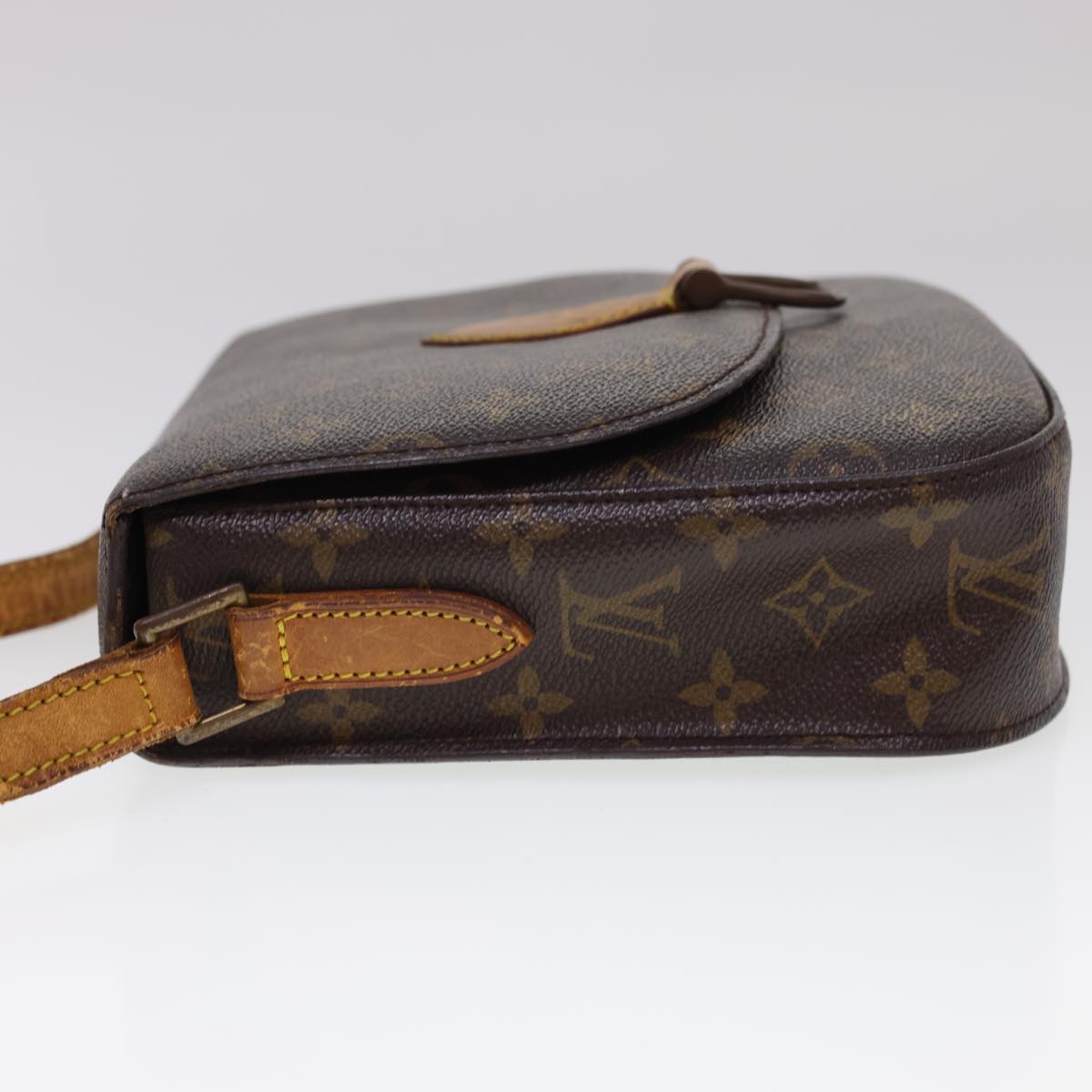 LOUIS VUITTON Monogram Saint Cloud GM Shoulder Bag M51242 LV Auth 40128