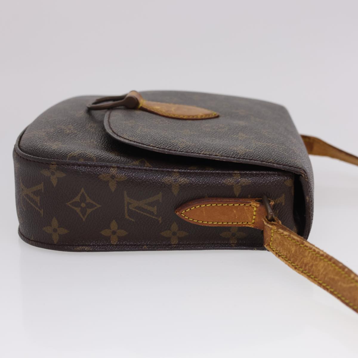 LOUIS VUITTON Monogram Saint Cloud GM Shoulder Bag M51242 LV Auth 40128