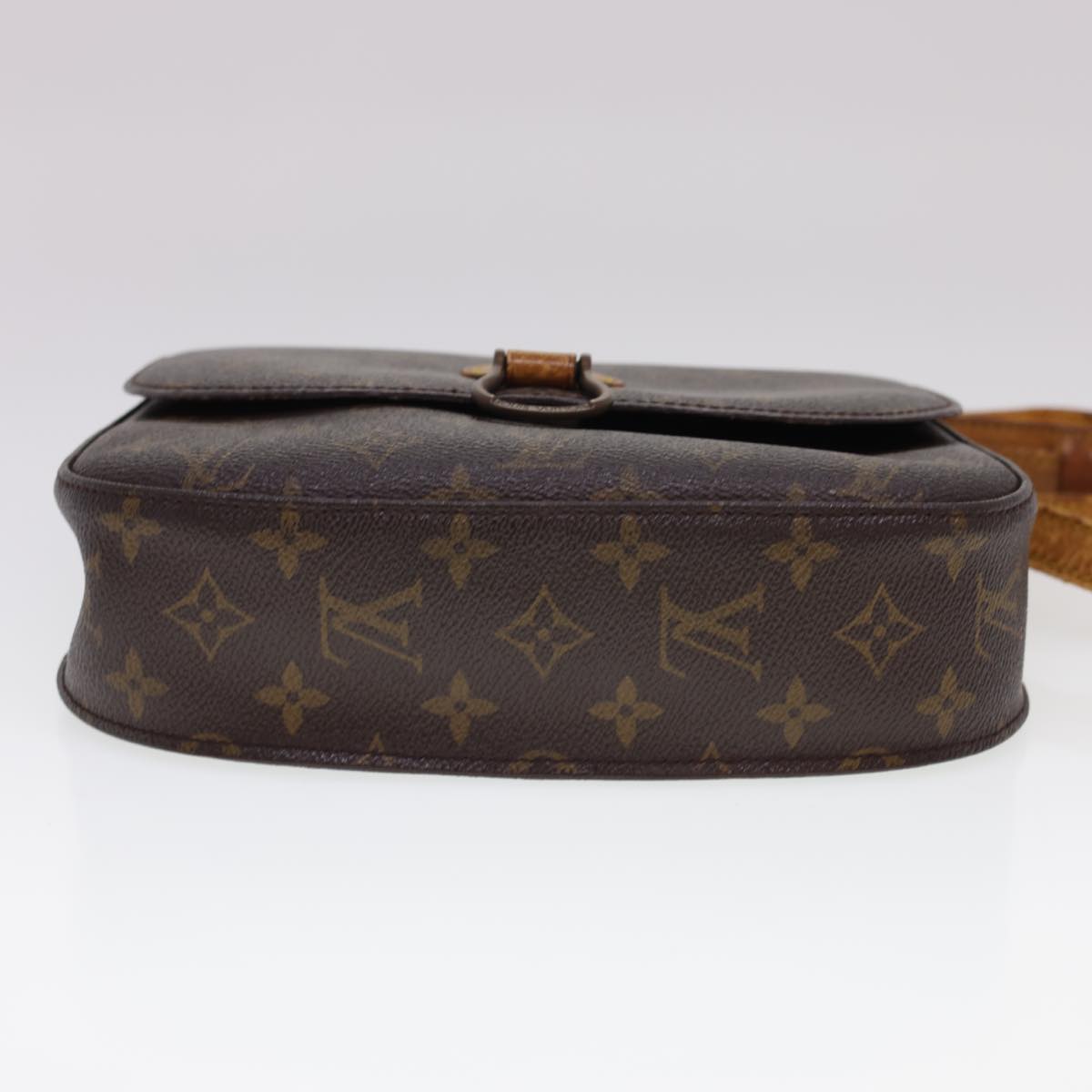 LOUIS VUITTON Monogram Saint Cloud GM Shoulder Bag M51242 LV Auth 40128