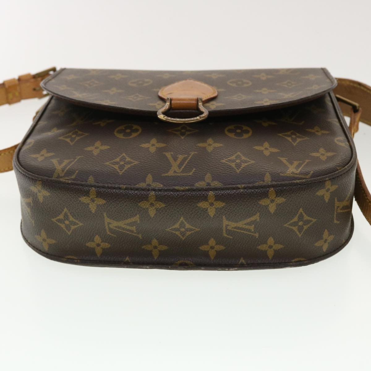 LOUIS VUITTON Monogram Saint Cloud GM Shoulder Bag M51242 LV Auth 40141