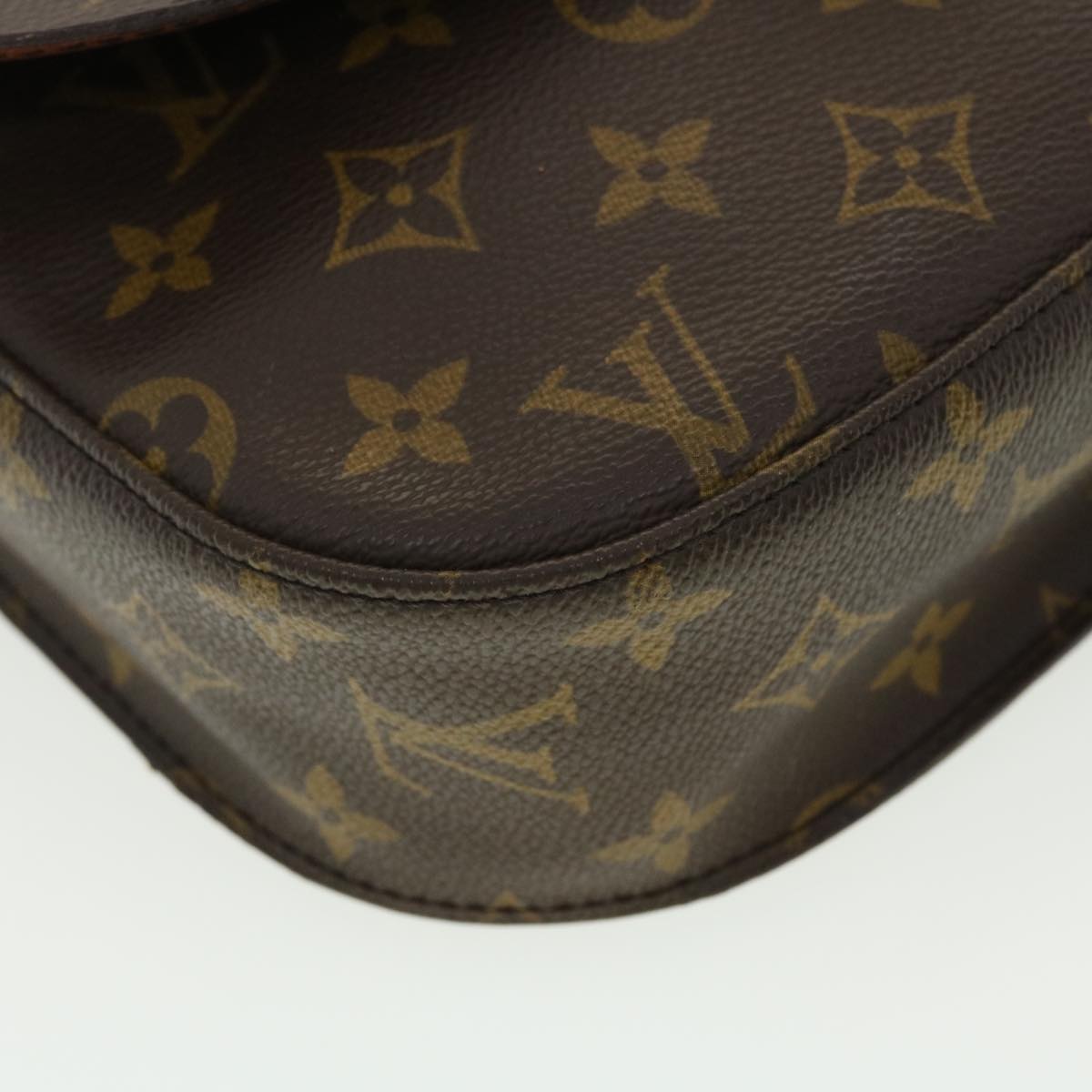 LOUIS VUITTON Monogram Saint Cloud GM Shoulder Bag M51242 LV Auth 40141