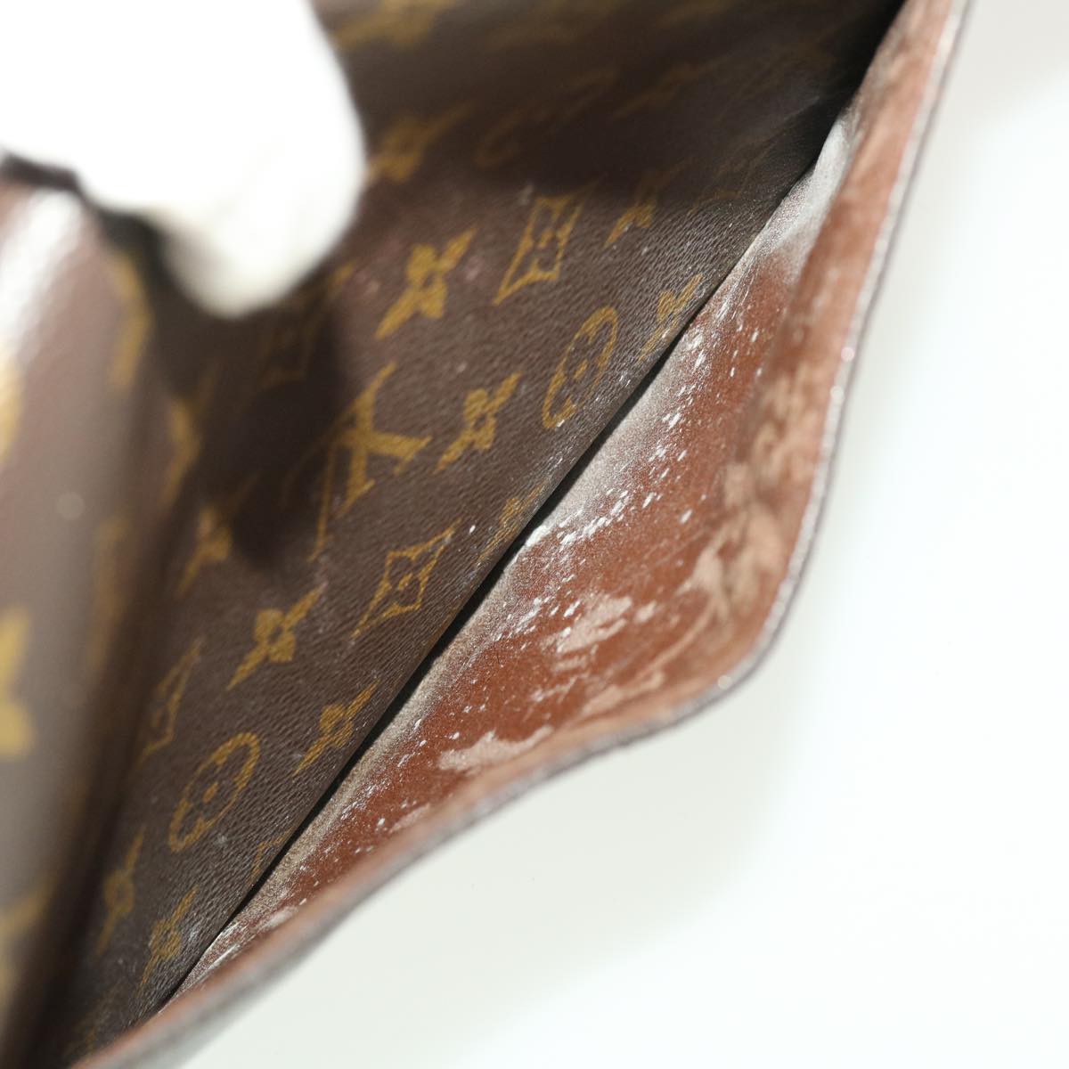 LOUIS VUITTON Monogram Saint Cloud GM Shoulder Bag M51242 LV Auth 40141