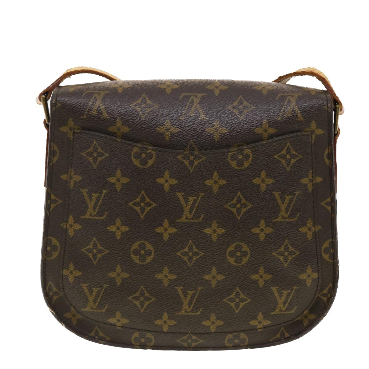 LOUIS VUITTON Monogram Saint Cloud GM Shoulder Bag M51242 LV Auth 40141