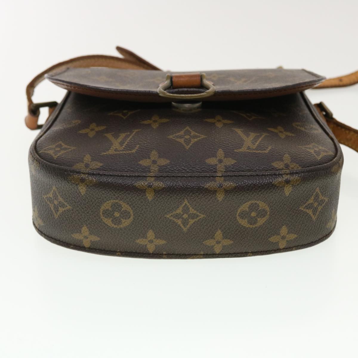 LOUIS VUITTON Monogram Saint Cloud MM Shoulder Bag M51243 LV Auth 40144