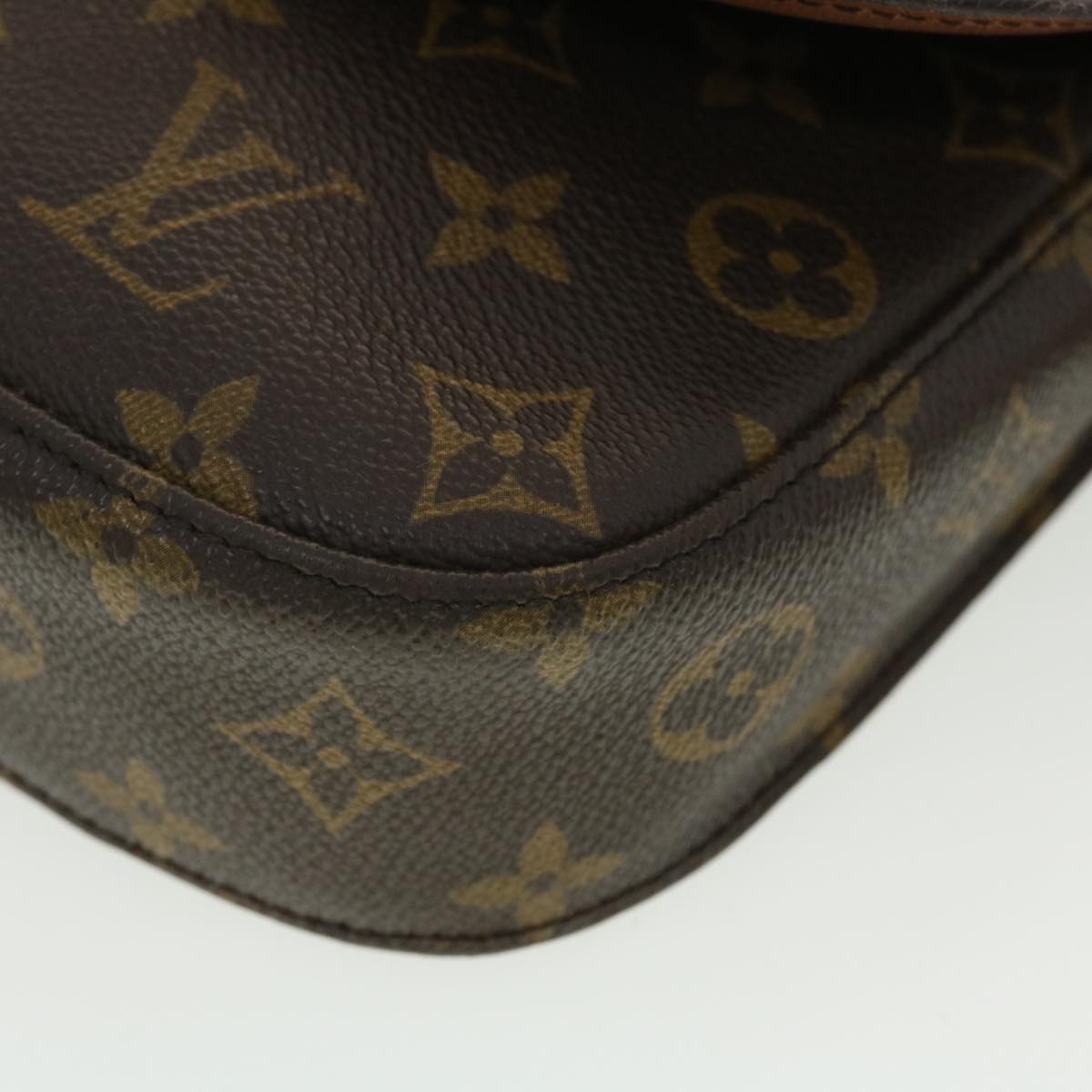 LOUIS VUITTON Monogram Saint Cloud MM Shoulder Bag M51243 LV Auth 40144