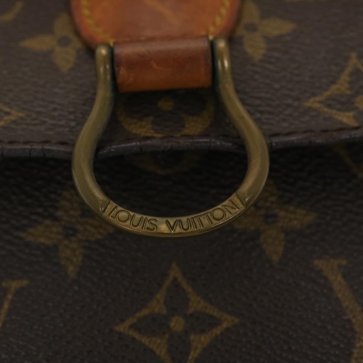 LOUIS VUITTON Monogram Saint Cloud MM Shoulder Bag M51243 LV Auth 40144