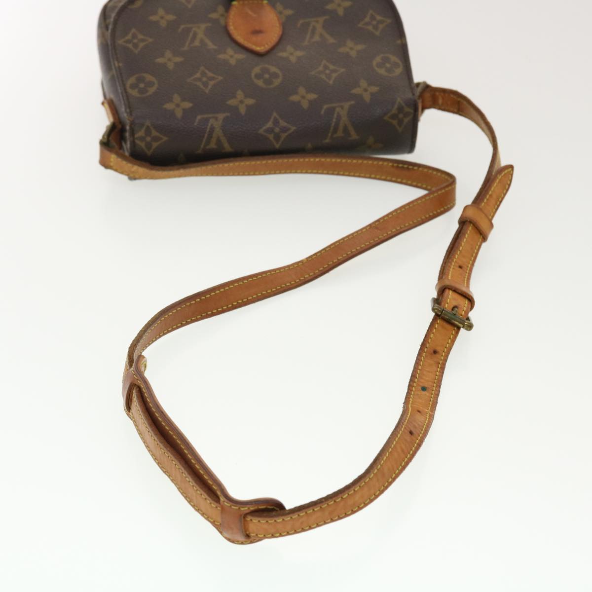 LOUIS VUITTON Monogram Saint Cloud MM Shoulder Bag M51243 LV Auth 40144