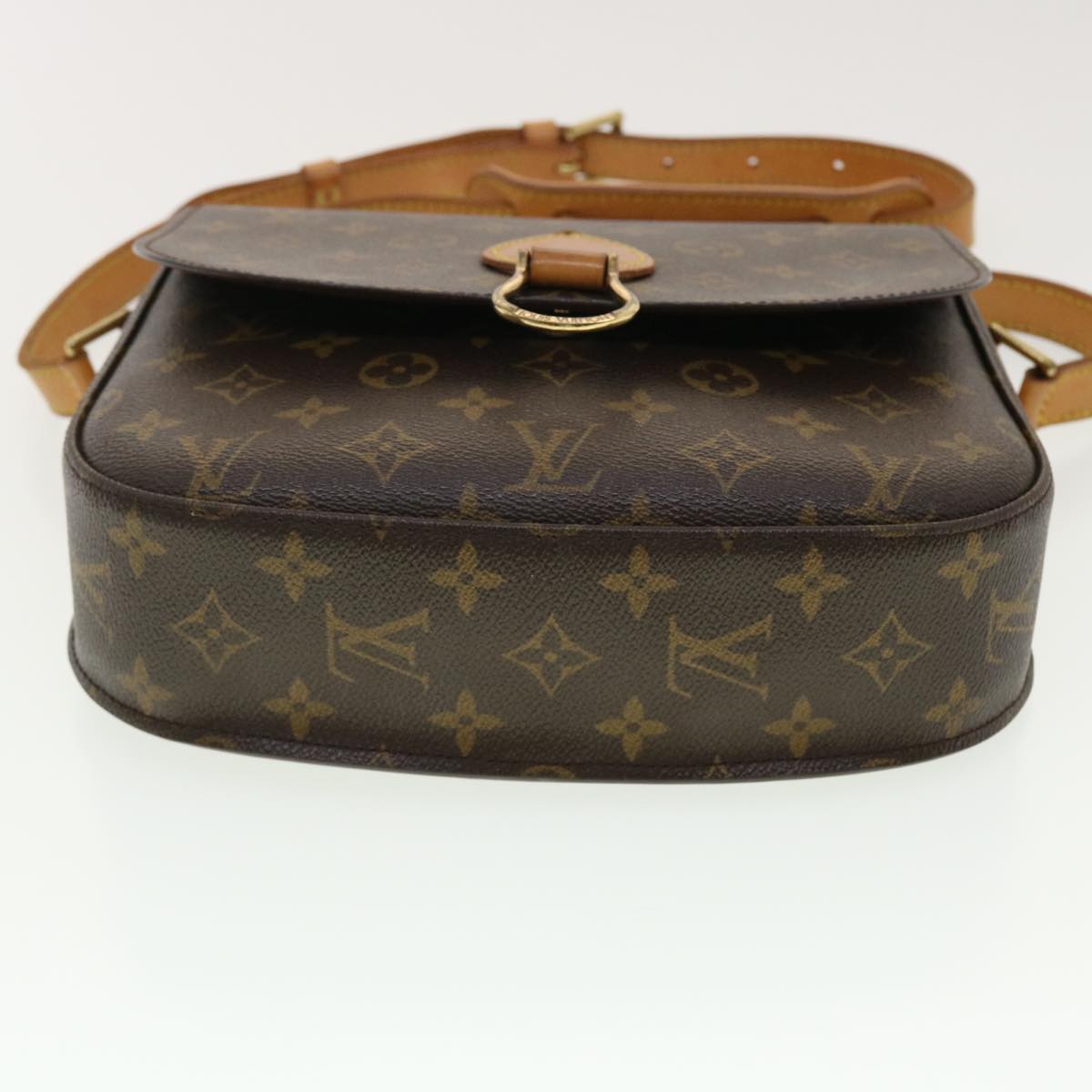 LOUIS VUITTON Monogram Saint Cloud GM Shoulder Bag M51242 LV Auth 40145