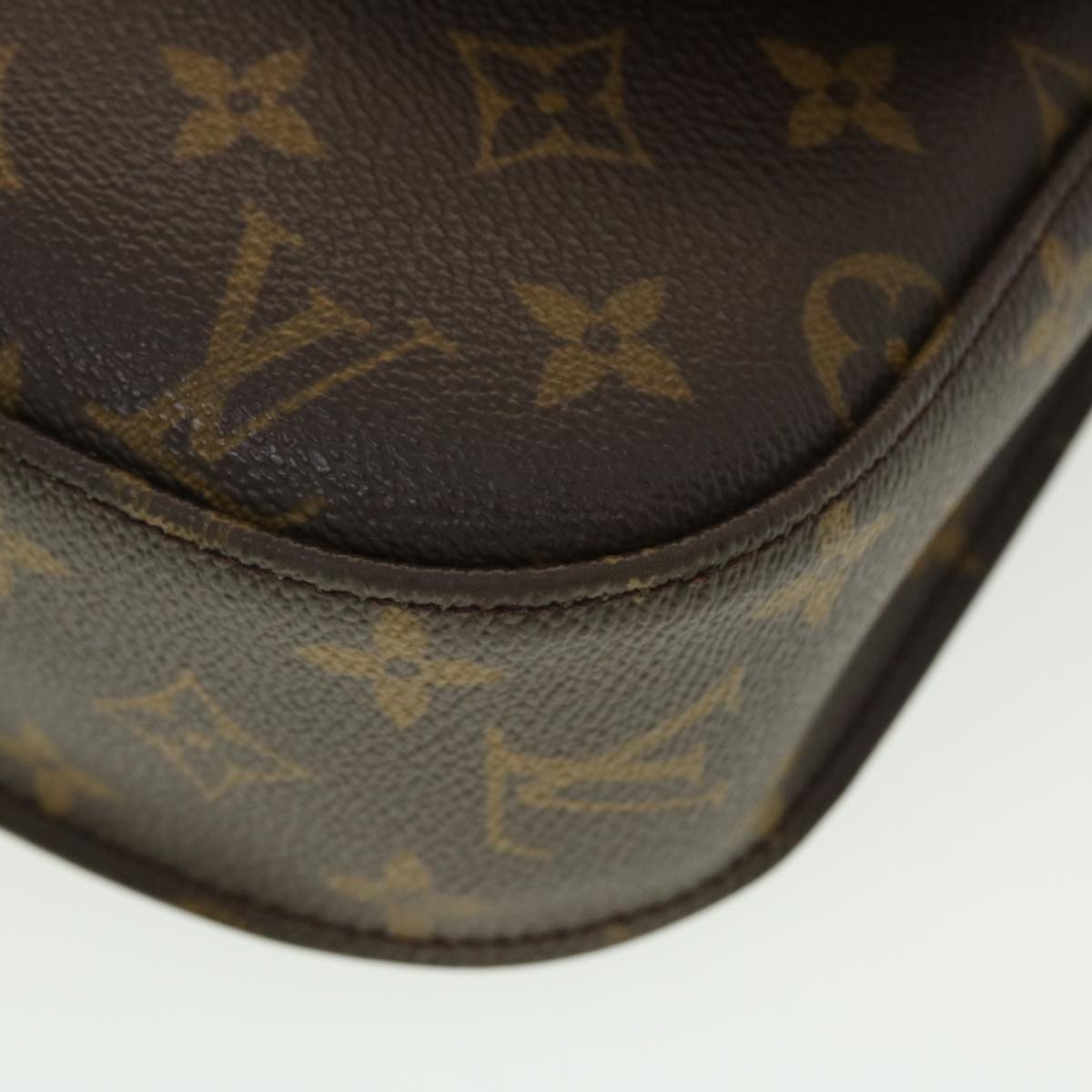 LOUIS VUITTON Monogram Saint Cloud GM Shoulder Bag M51242 LV Auth 40145