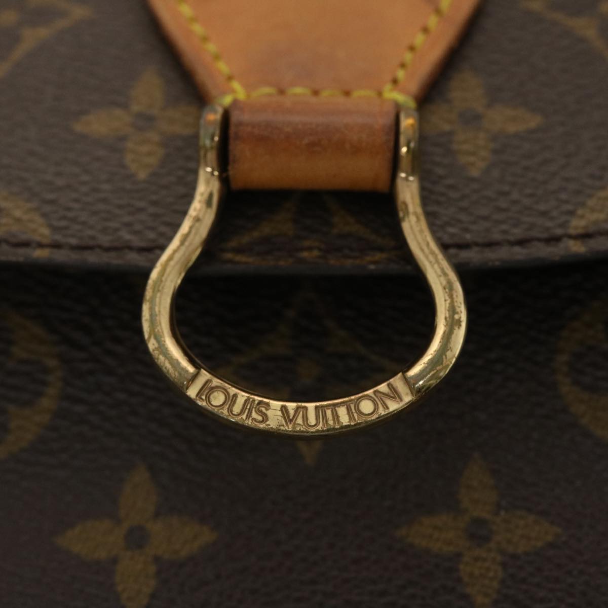 LOUIS VUITTON Monogram Saint Cloud GM Shoulder Bag M51242 LV Auth 40145