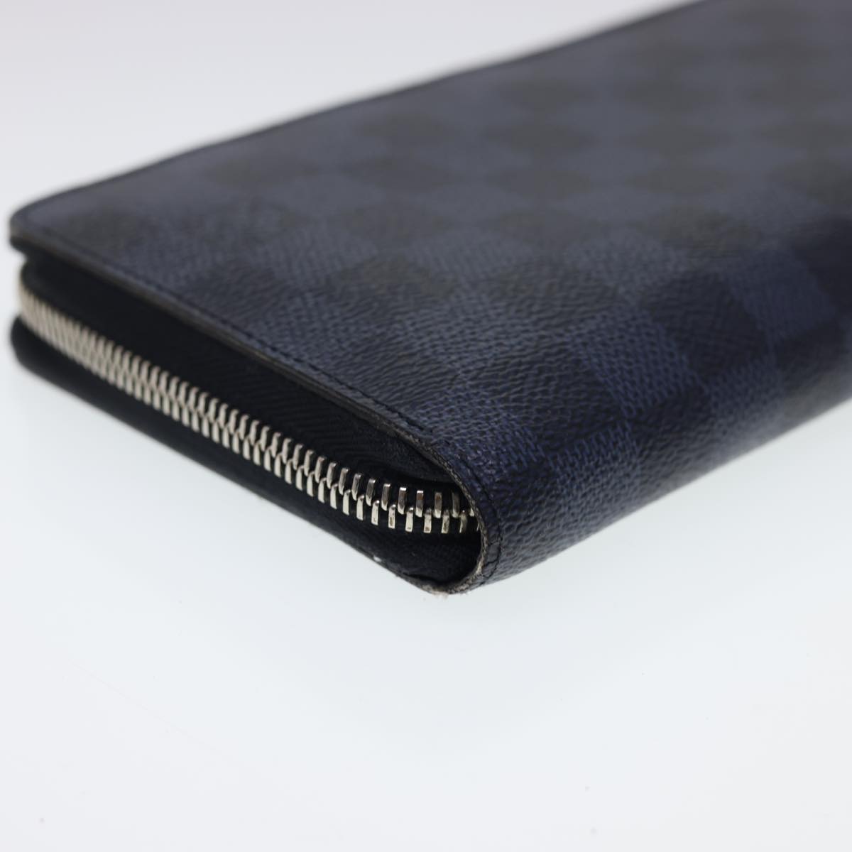 LOUIS VUITTON Damier Cobalt Zippy Organizer Long Wallet N64014 LV Auth 40152