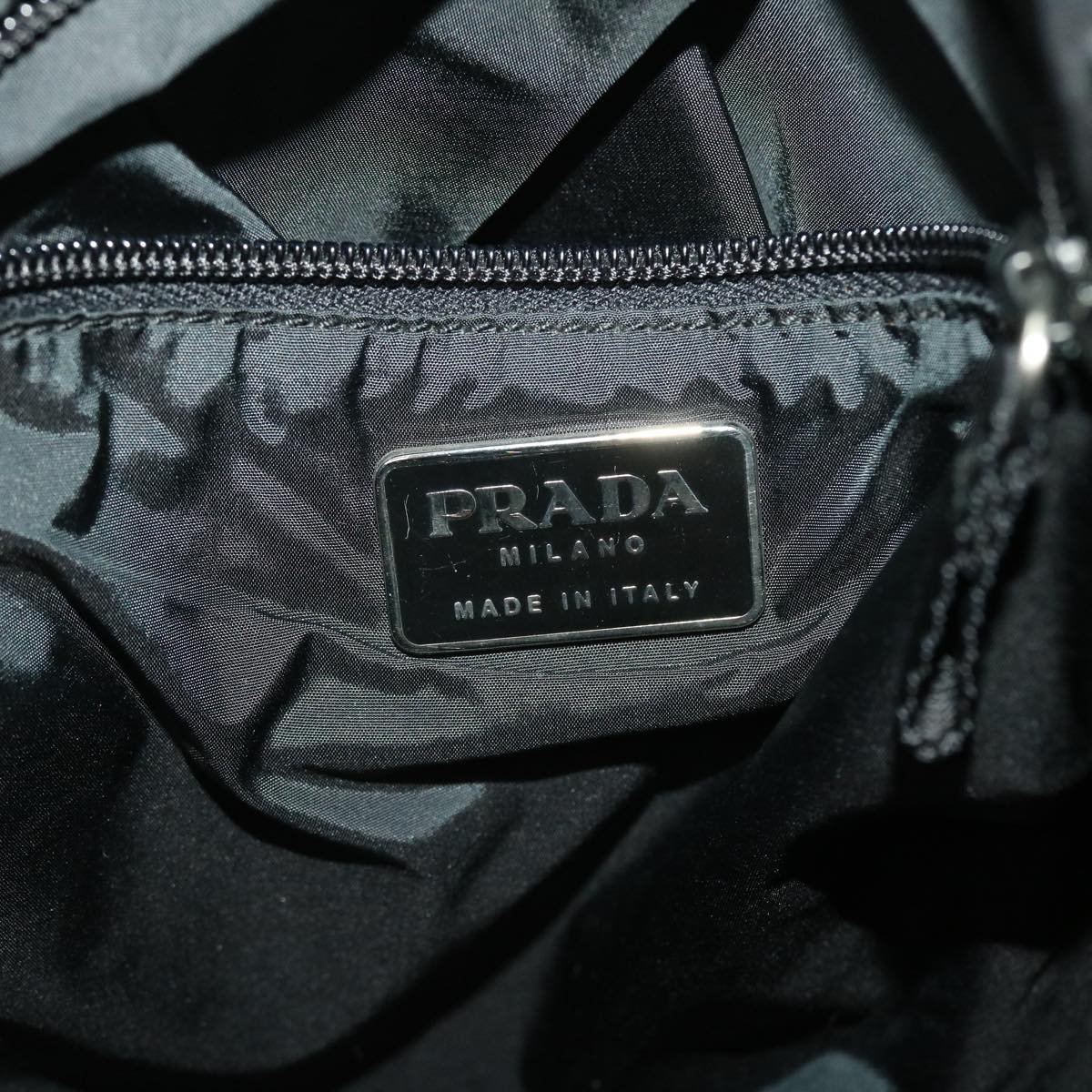 PRADA PRADA Sports Backpack Nylon Black Auth 40166