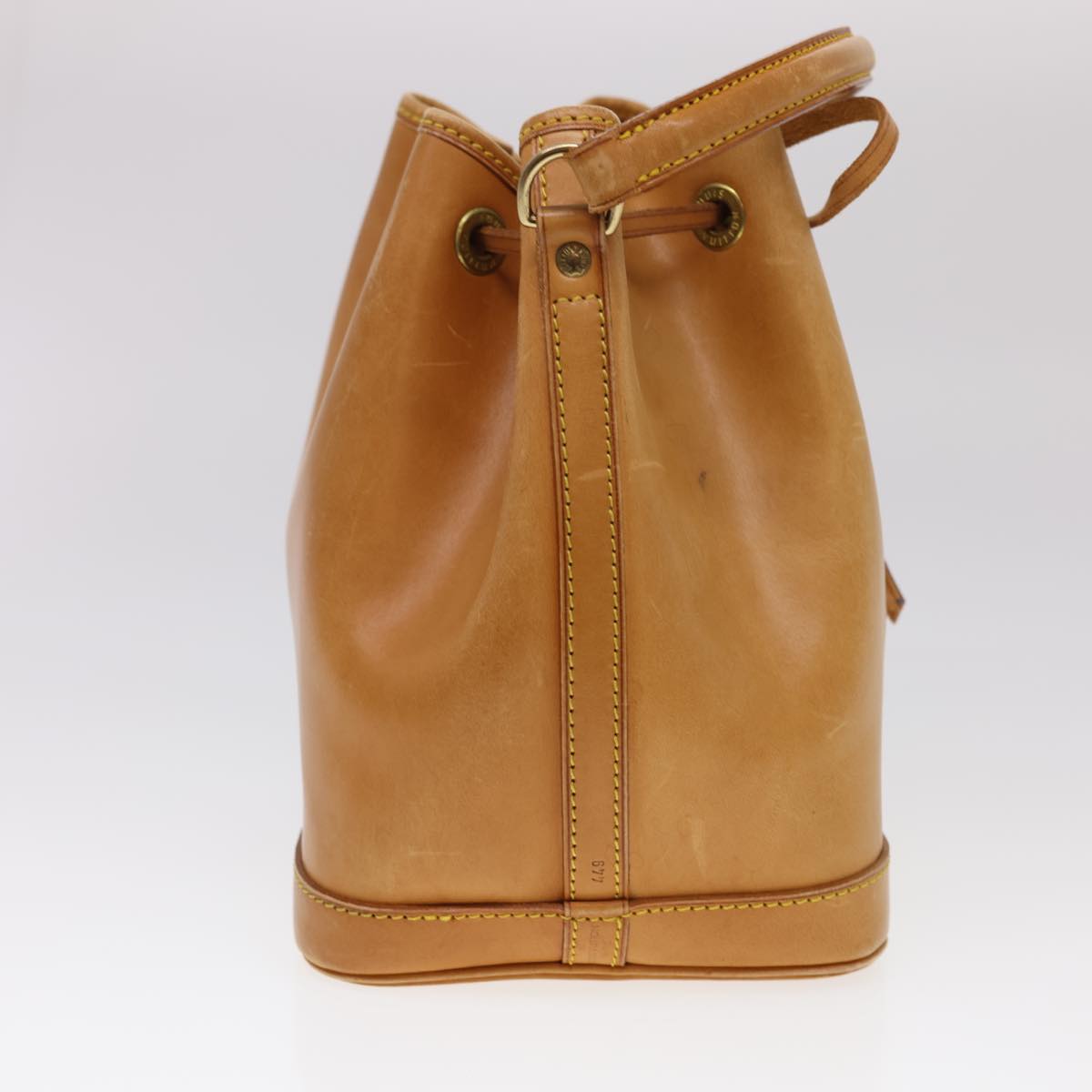 LOUIS VUITTON Nomad leather Petit Noe Shoulder Bag 2way Brown M85003 Auth 40181