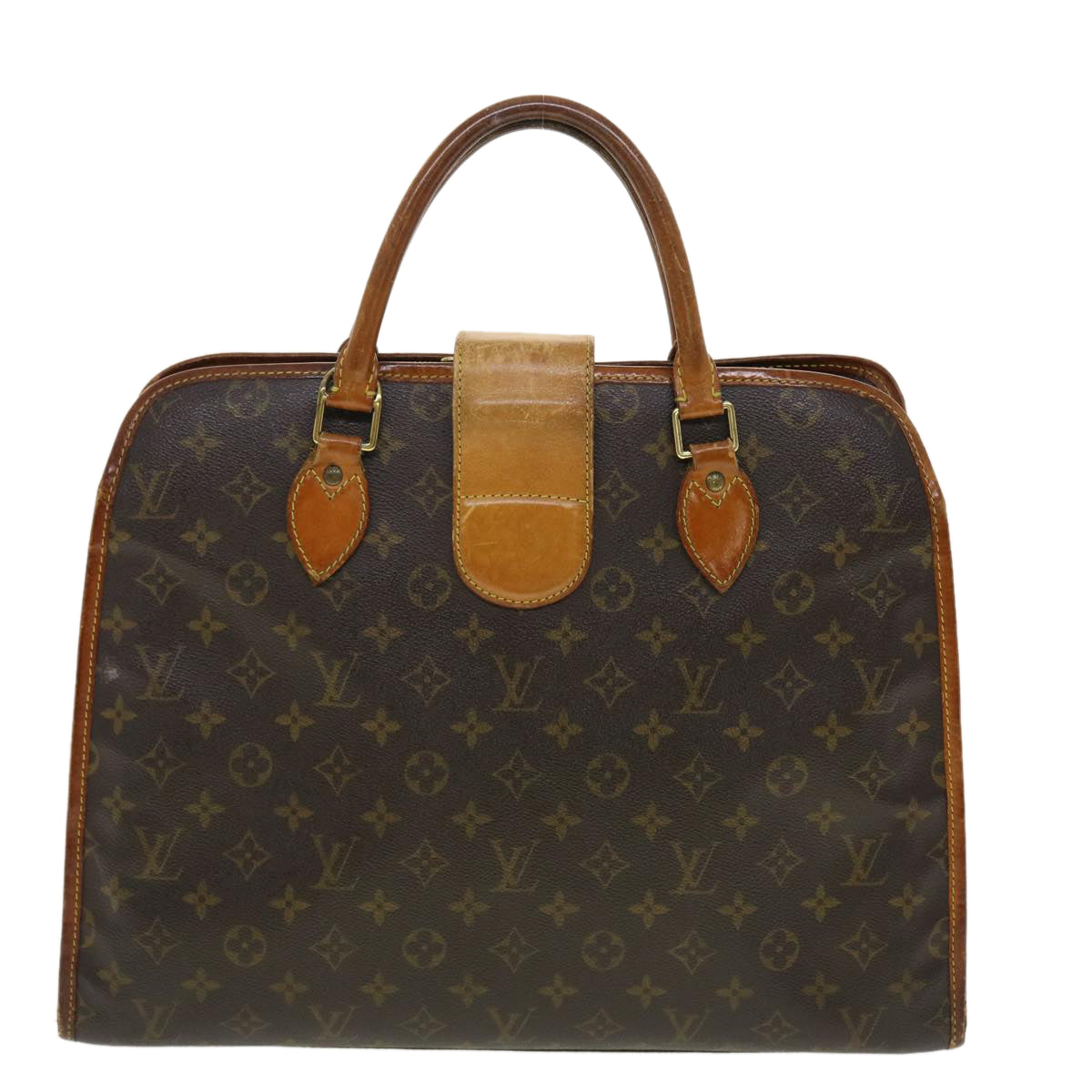 LOUIS VUITTON Monogram Rivoli Hand Bag M53380 LV Auth 40182 - 0