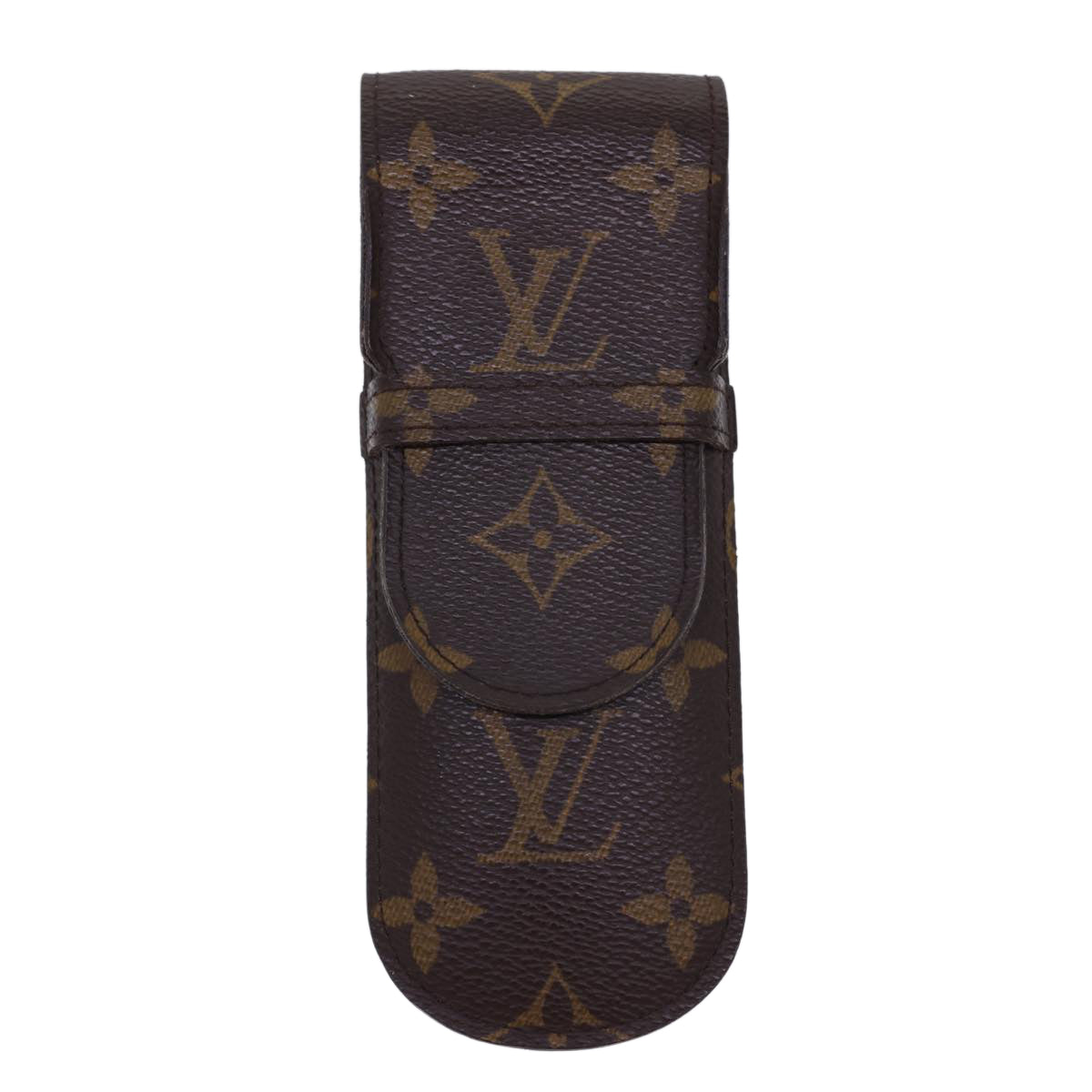 LOUIS VUITTON Monogram Etui Stilo Pen Case M62990 LV Auth 40243