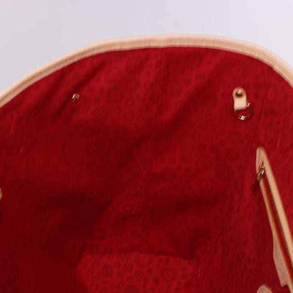 LOUIS VUITTON Yayoi Kusama Face Neverfull MM Tote Bag M46447 LV Auth 40256A