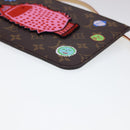 LOUIS VUITTON Yayoi Kusama Face Neverfull MM Tote Bag M46447 LV Auth 40256A-29