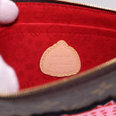 LOUIS VUITTON Yayoi Kusama Face Neverfull MM Tote Bag M46447 LV Auth 40256A-34