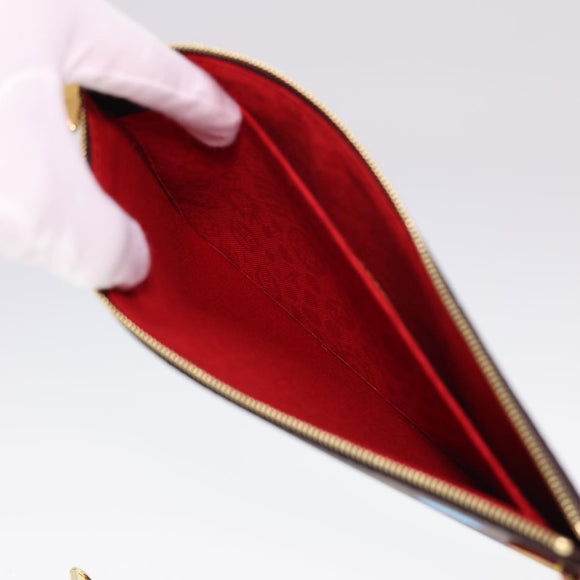 LOUIS VUITTON Yayoi Kusama Face Neverfull MM Tote Bag M46447 LV Auth 40256A