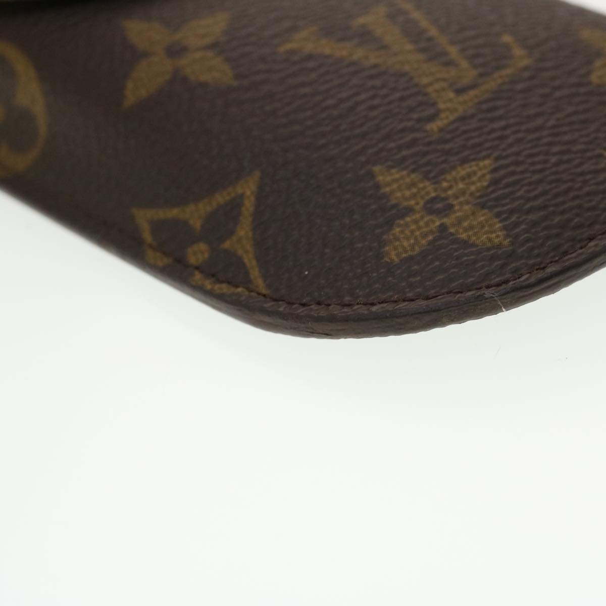 LOUIS VUITTON Monogram Etui Lunette Rabat Glasses Case M62970 LV Auth 40269