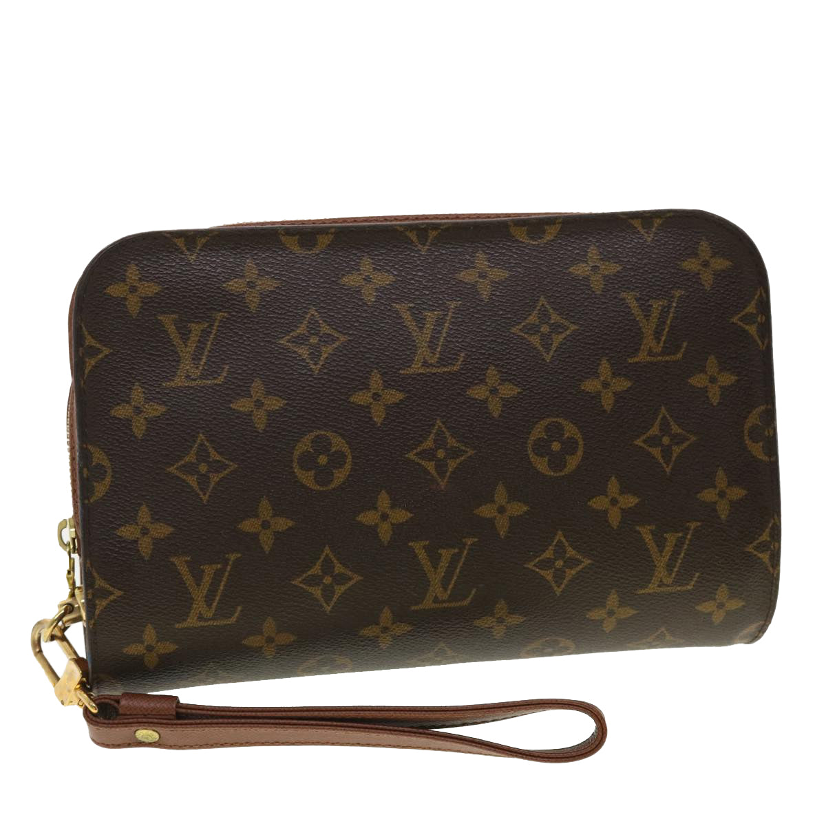 LOUIS VUITTON Monogram Orsay Clutch Bag M51790 LV Auth 40291