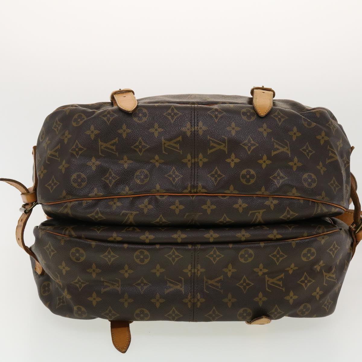 LOUIS VUITTON Monogram Saumur 43 Shoulder Bag M42252 LV Auth 40297