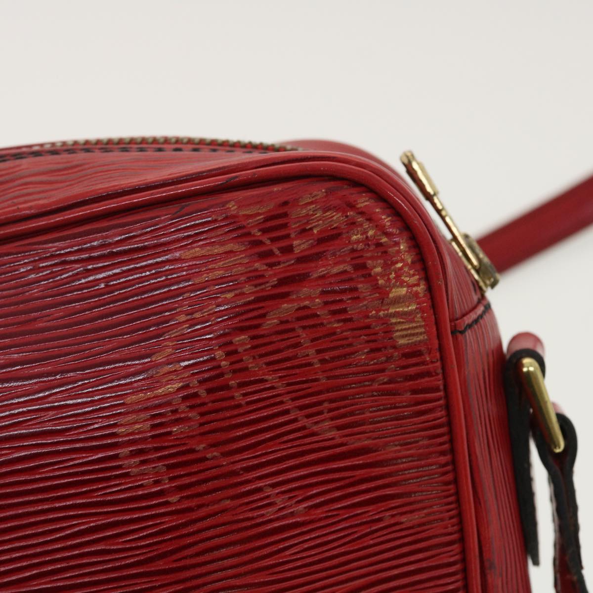 LOUIS VUITTON Epi Trocadero 23 Shoulder Bag Red M52307 LV Auth 40303