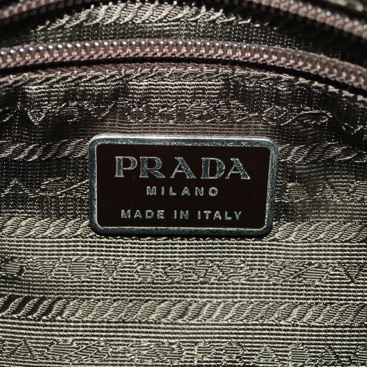 PRADA Shoulder Bag Nylon Red Auth 40346