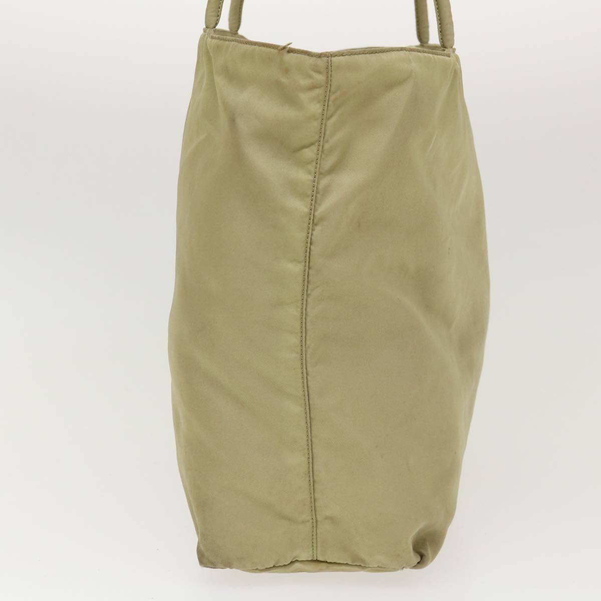 PRADA Shoulder Bag Nylon Khaki Auth 40350