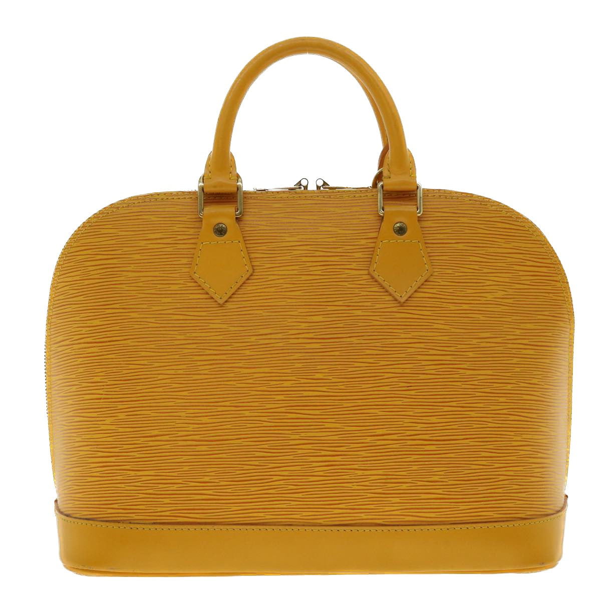 LOUIS VUITTON Epi Alma Hand Bag Tassili Yellow M52149 LV Auth 40395 - 0