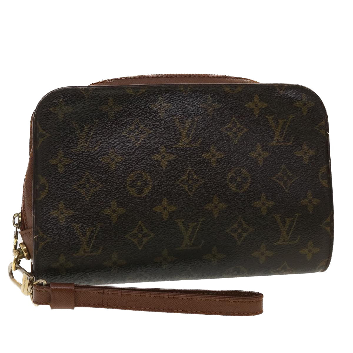 LOUIS VUITTON Monogram Orsay Clutch Bag M51790 LV Auth 40396