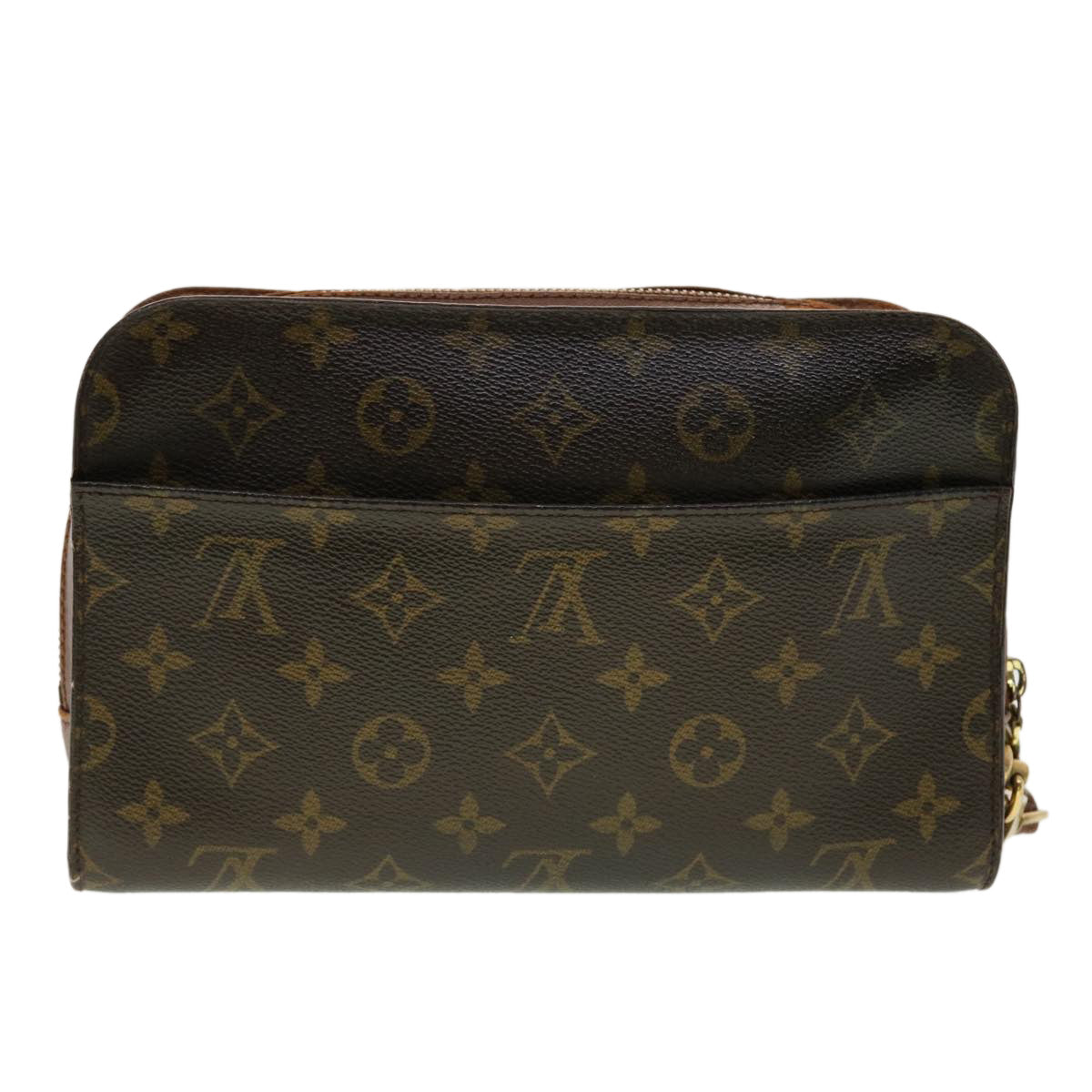 LOUIS VUITTON Monogram Orsay Clutch Bag M51790 LV Auth 40396