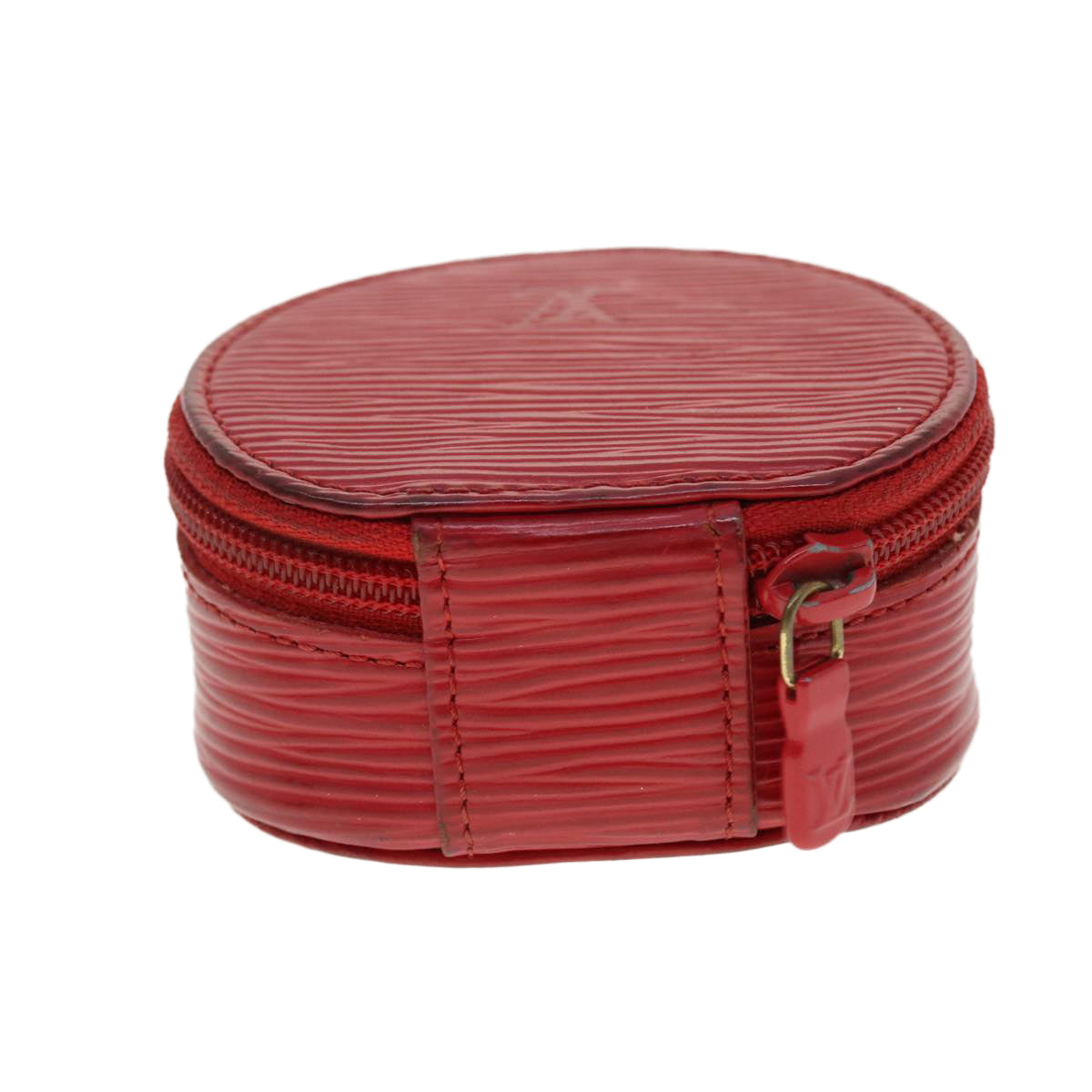 LOUIS VUITTON Epi Ecrin Bijoux 8 Jewelry Box Red M48227 LV Auth 40399 - 0