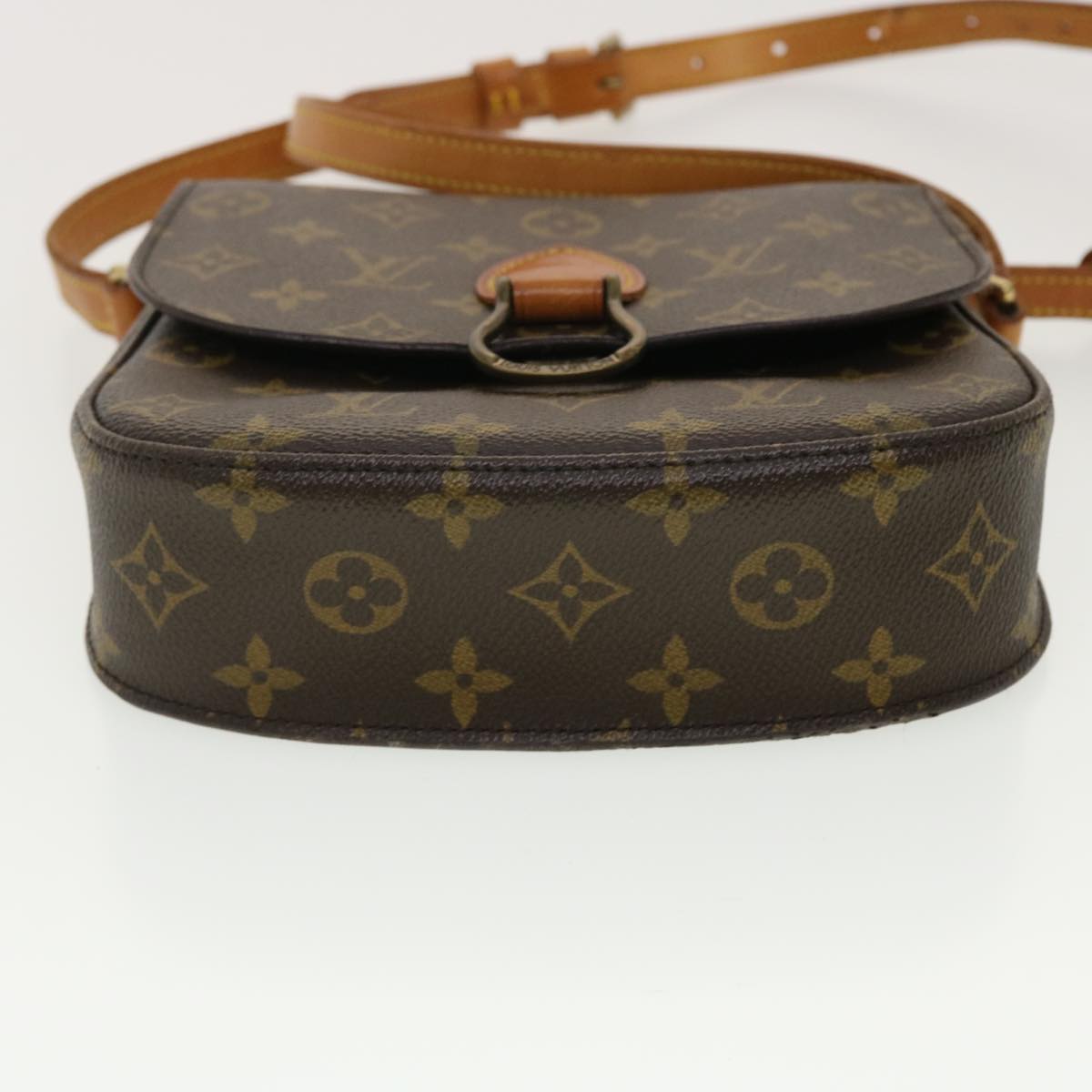 LOUIS VUITTON Monogram Saint Cloud MM Shoulder Bag M51243 LV Auth 40402