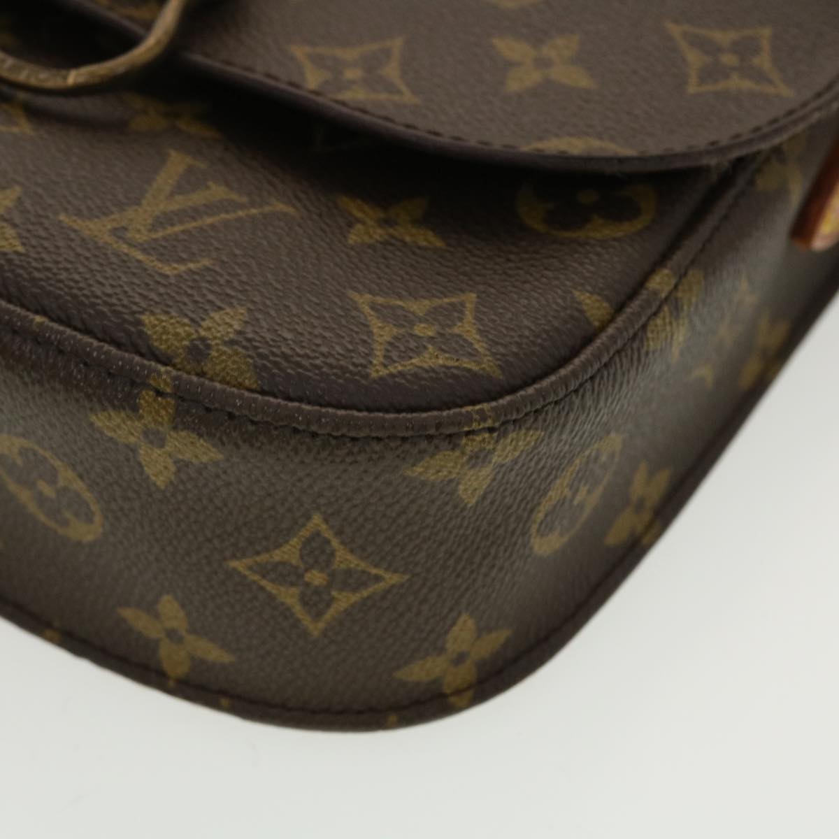 LOUIS VUITTON Monogram Saint Cloud MM Shoulder Bag M51243 LV Auth 40402