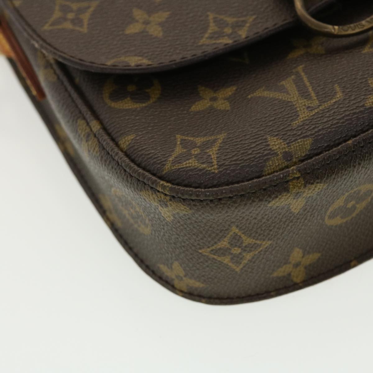 LOUIS VUITTON Monogram Saint Cloud MM Shoulder Bag M51243 LV Auth 40402