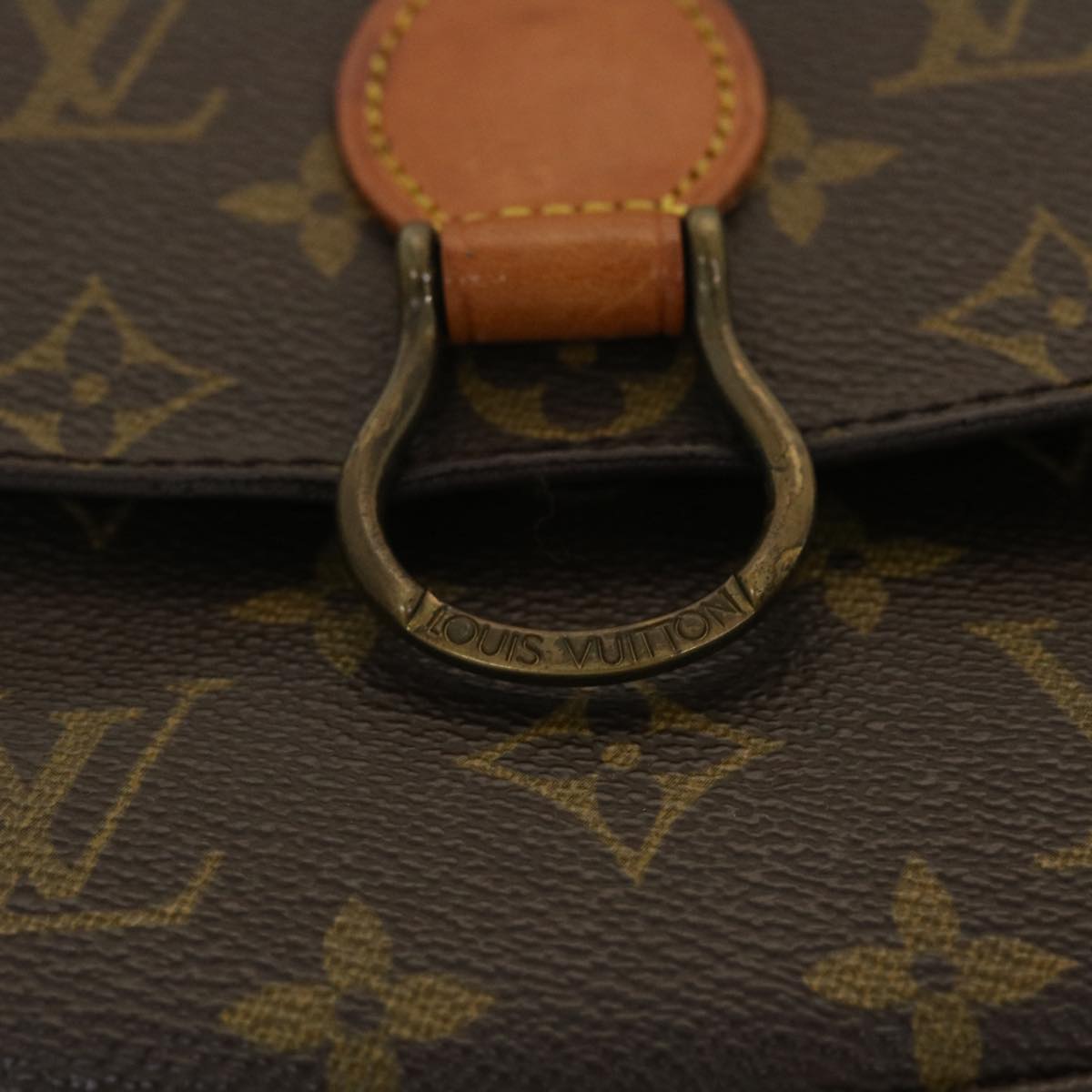 LOUIS VUITTON Monogram Saint Cloud MM Shoulder Bag M51243 LV Auth 40402