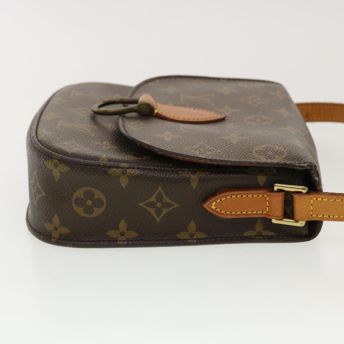 LOUIS VUITTON Monogram Saint Cloud MM Shoulder Bag M51243 LV Auth 40402