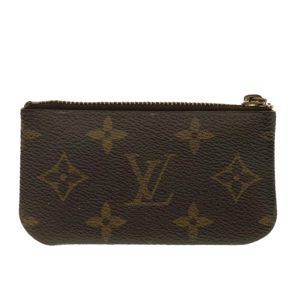 LOUIS VUITTON Monogram Pochette Cles Coin Purse M62650 LV Auth 40413 - 0