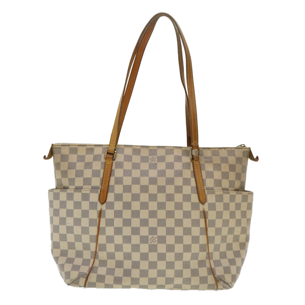 LOUIS VUITTON Damier Azur Totally MM Tote Bag N51262 LV Auth 40419 - 0