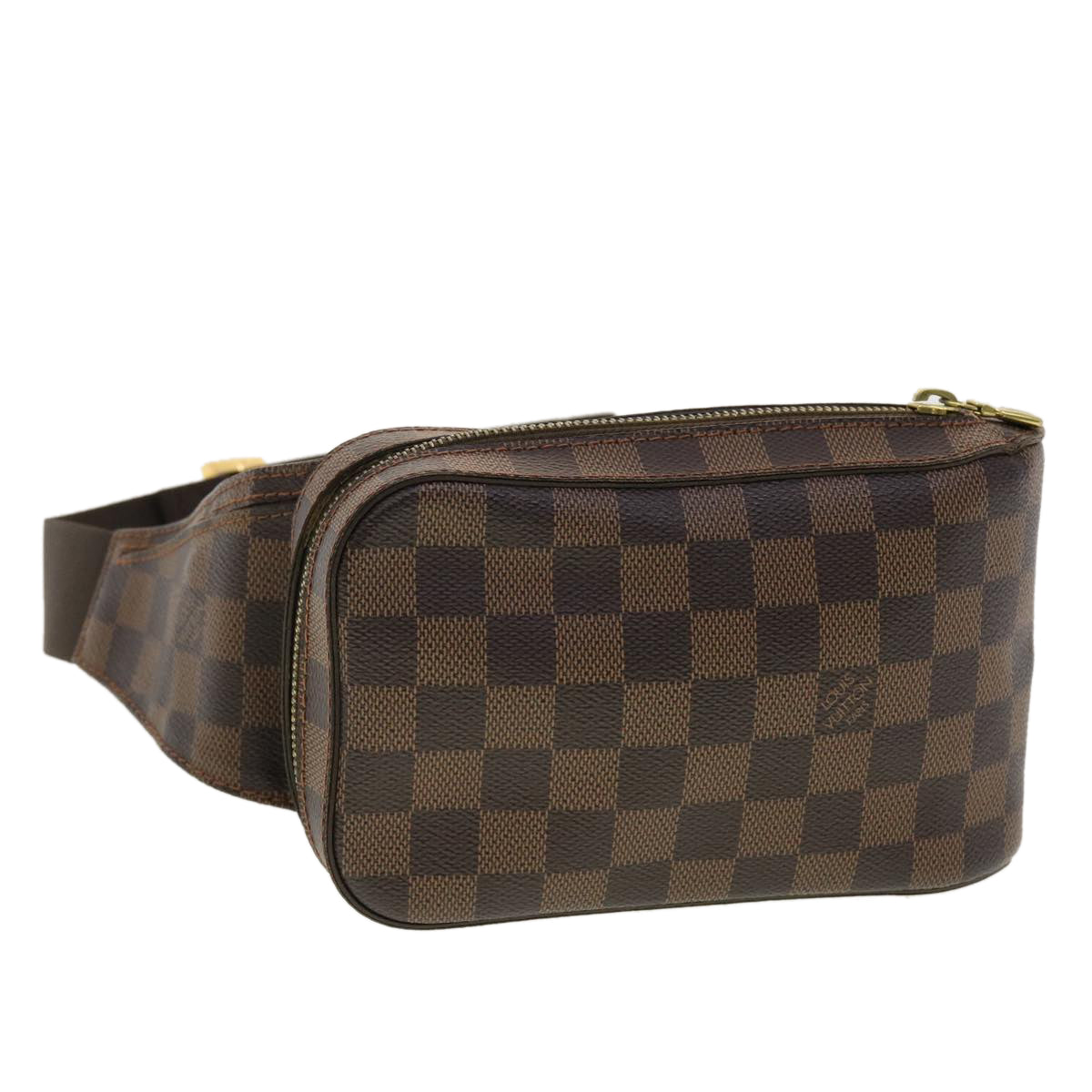 LOUIS VUITTON Damier Ebene Geronimos Shoulder Bag N51994 LV Auth 40436