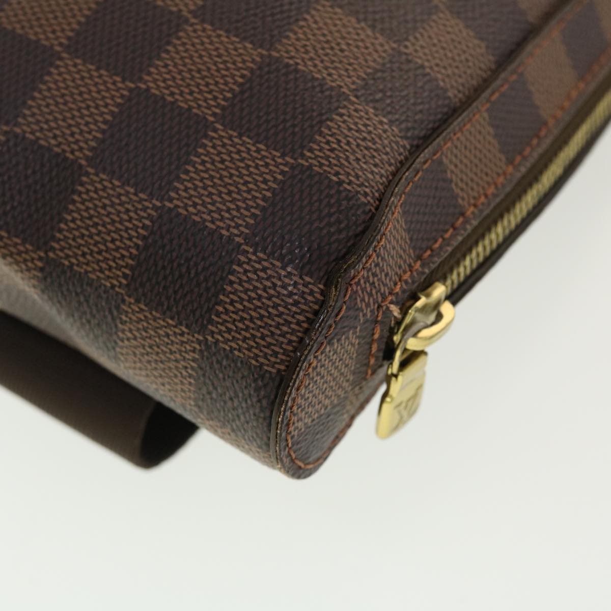 LOUIS VUITTON Damier Ebene Geronimos Shoulder Bag N51994 LV Auth 40436