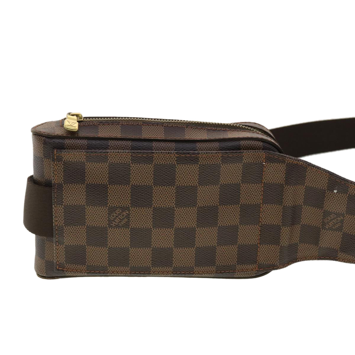 LOUIS VUITTON Damier Ebene Geronimos Shoulder Bag N51994 LV Auth 40436