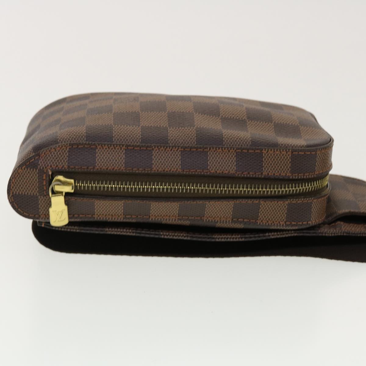 LOUIS VUITTON Damier Ebene Geronimos Shoulder Bag N51994 LV Auth 40436