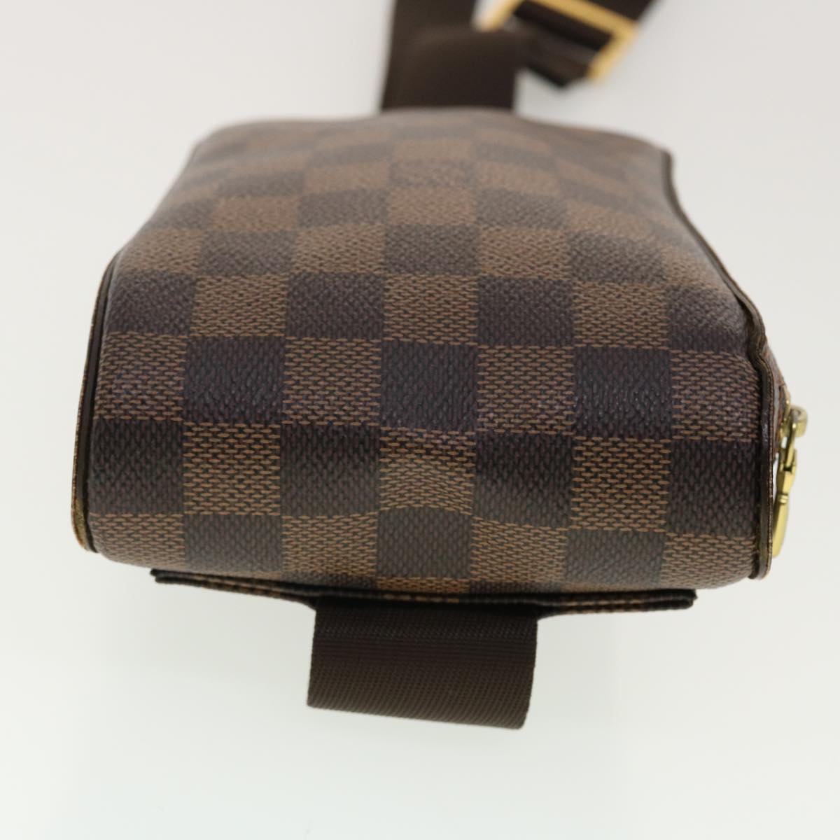 LOUIS VUITTON Damier Ebene Geronimos Shoulder Bag N51994 LV Auth 40436