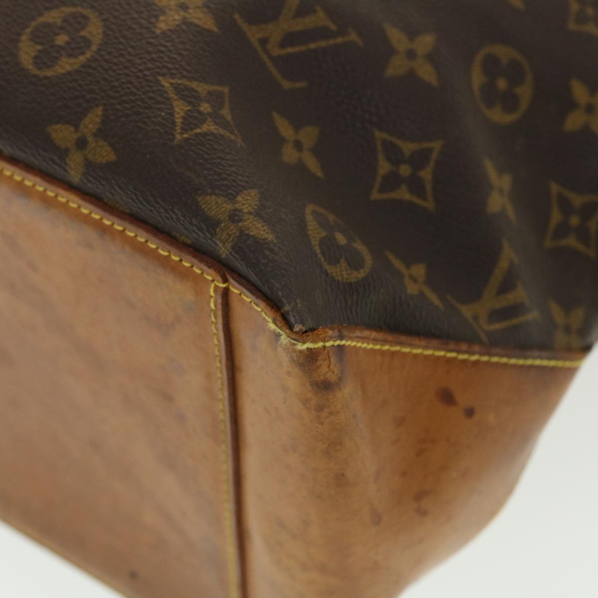 LOUIS VUITTON Monogram Cabas Alto Tote Bag M51152 LV Auth 40440