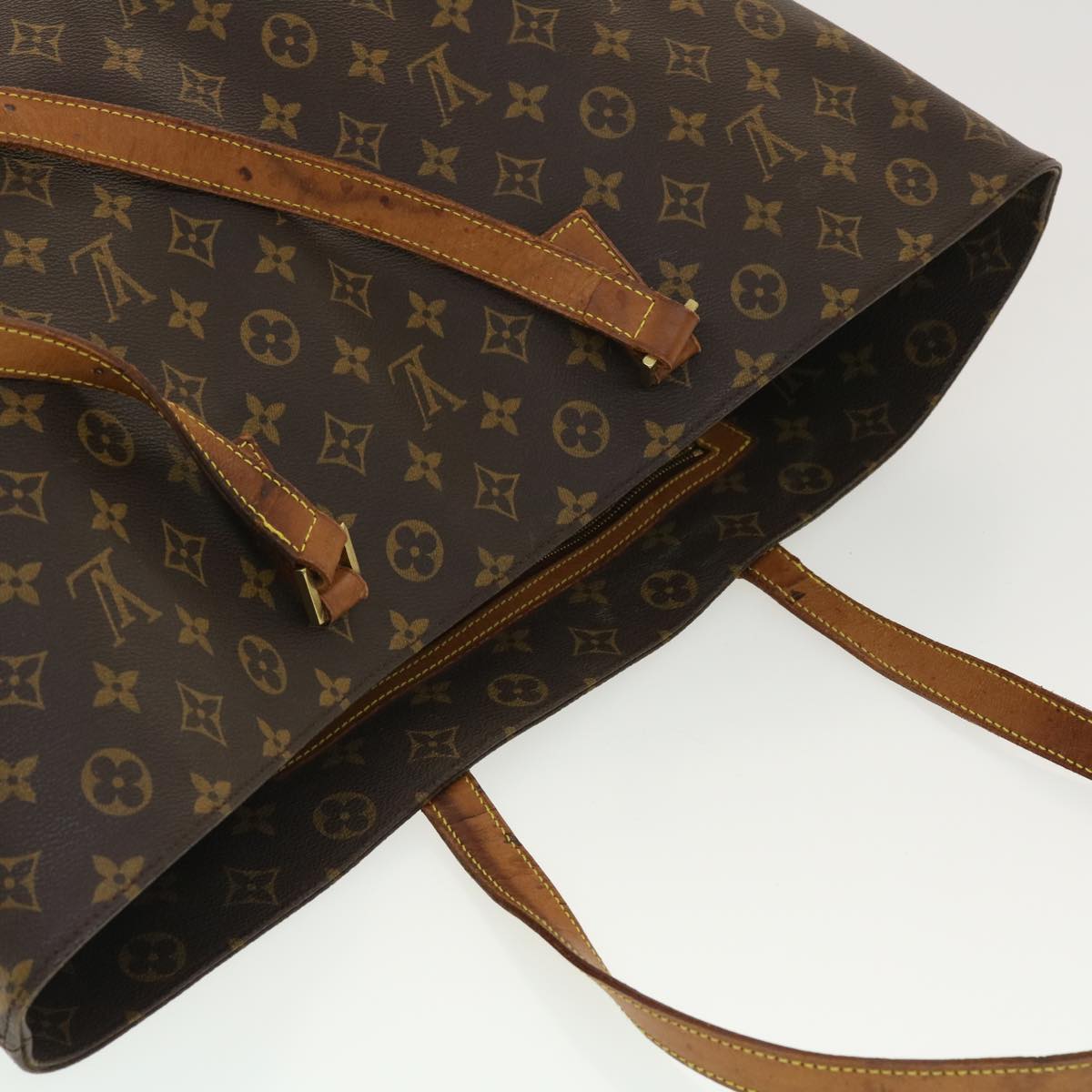 LOUIS VUITTON Monogram Cabas Alto Tote Bag M51152 LV Auth 40440